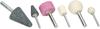 Grinding Stones On a Shank 6 Pcs for Drills.
