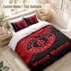 Custom Name Bedding Set 3 PiecesCharlton Athletic Print Duvet Cover + 2 Pillowcases Soft Bed Decor