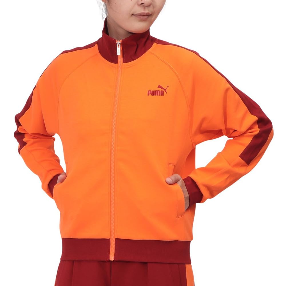 

PUMA CORE HERITAGE MX Track Windproof and 2024 Ricky Orange Women s Jacket, Cold-Resistant, Single-Line Design, 683597, Fall/Winter Color (45)