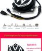 VW Magotan Golf Lamando CC T-Roc Rearview Flip Logo Reverse Camera Cover