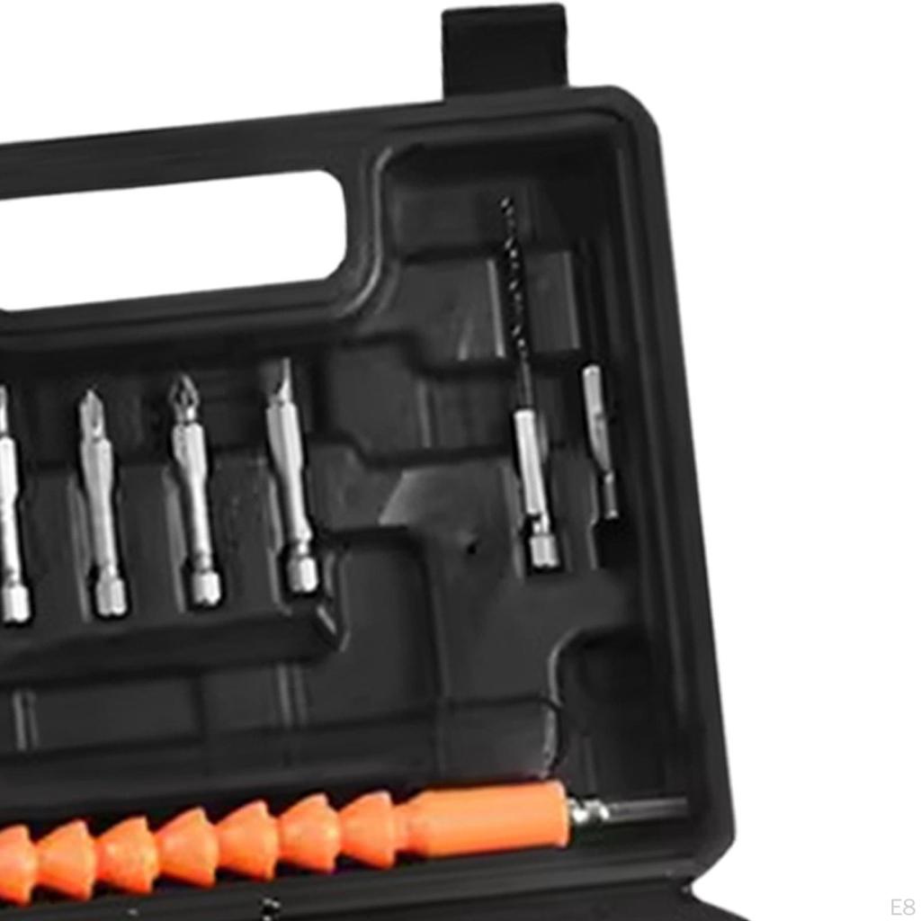 Elektrischer Schraubendreher-Satz, Heimgerät, wiederaufladbar über USB, für elektrische Reparaturen, mit 1 Bit