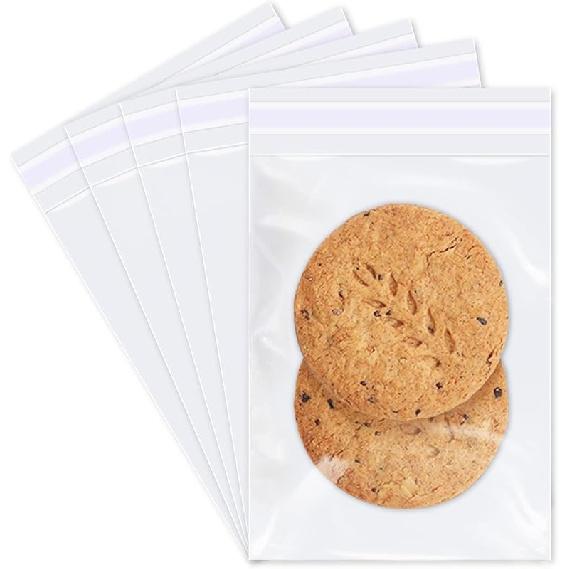 iMailer - 1000 шт. - Прозрачные пластиковые целлофановые пакеты 10x15 см - Самоклеящиеся целлофановые пакеты для выпечки, печенья, фотографий, отпечатков, карточек A1, конвертов 3  x 5