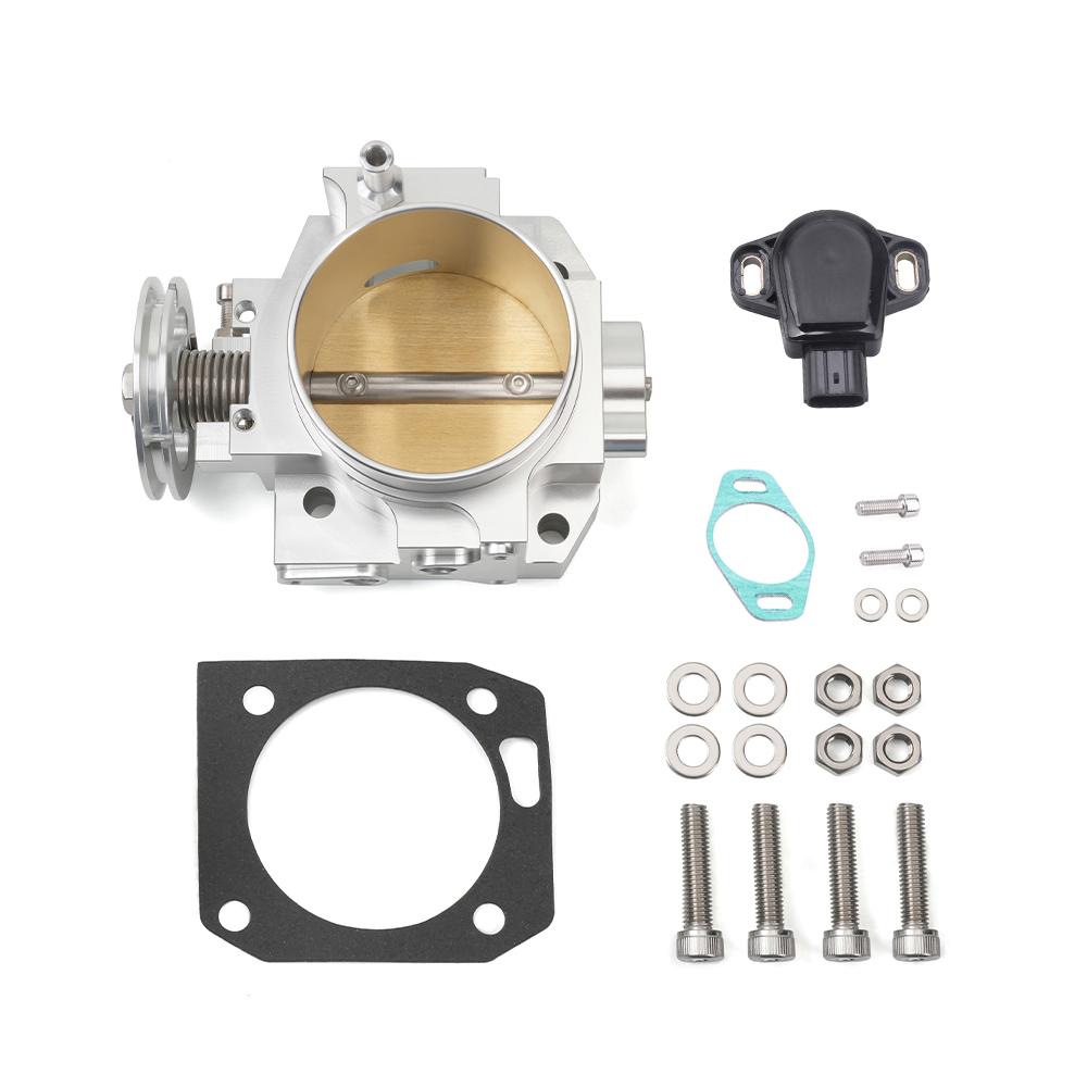 70MM Intake Throttle Body with TPS Throttle Body Position Sensor K-Series K20 K20A For Acura RSX DC5 Honda Civic SI EP3 FG FA