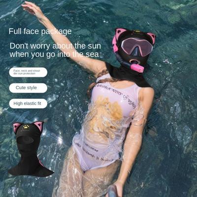 Summer Head Cover Ultraviolet-proof Ice Silk Mask New Face Cover