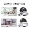 AIOOK With Laser Pointer Pet Camera Dual Lens HD 8MP 4k Wifi Mobile Camera Two Way Intercom Pet Tracking Night Vision Cctv