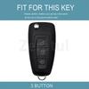 For Ford Mondeo Focus 3 Mk3 Kuga Fiesta Escape Ecosport Tpu Remote Car Key Case Cover Keyless Auto Shell Fob Holder Accessories
