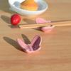 1pc Japanese-style Creative Butterfly Chopstick Rack Ceramic Craft Kitchen Decorated Tableware Spoon Chopstick Rest Shelf