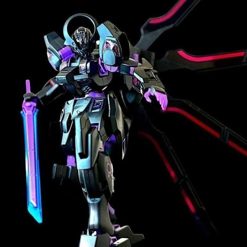 

Schwarzette Neon Purple MDX-0003 HG 1/144 Assemble The Model Action Figures Desktop Decoration Children S Toys Gift Collectible