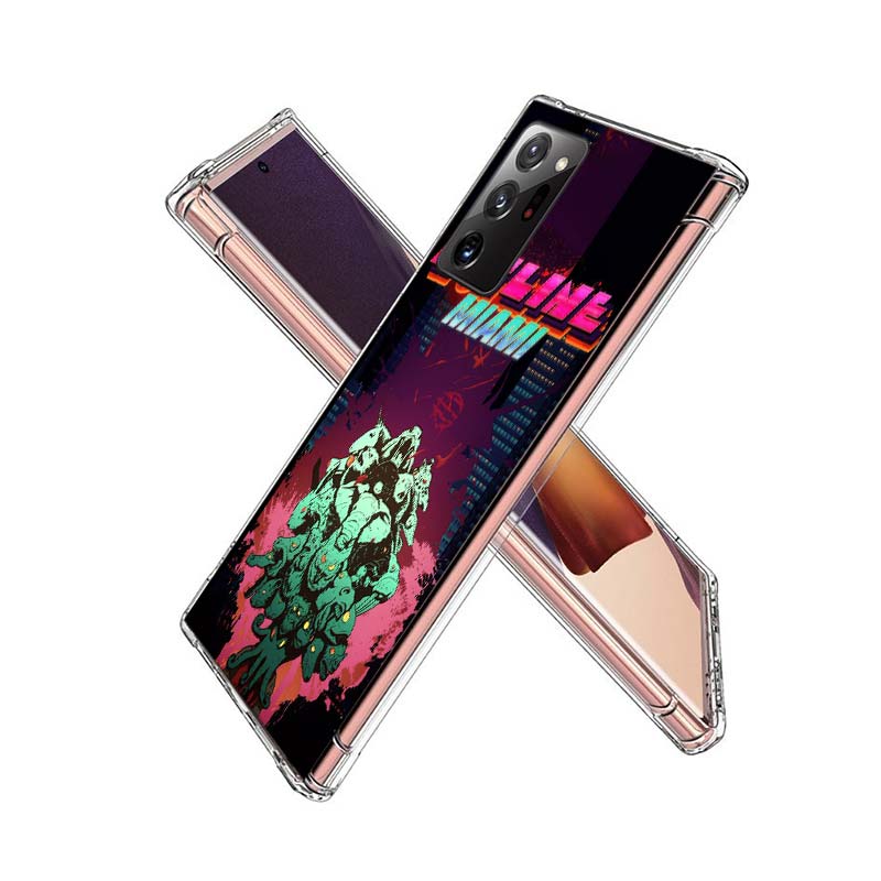 Game Hotline Miami Phone Case for Samsung A55 A35 A25 A15 A07 A05S A16 A17 A26 A36 A37 A56 A57 Galaxy Note 20 10 A50S A71 A51 A3