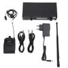 Wireless In Ear Monitoring System UHF 550 590MHz Wireless IEM System Beltpack Transmitter and Receiver LCD Display for