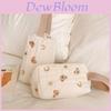 Multiple Bear Pattern Cosmetic Bag With Cotton Material For Daily Use And Travel Accessories