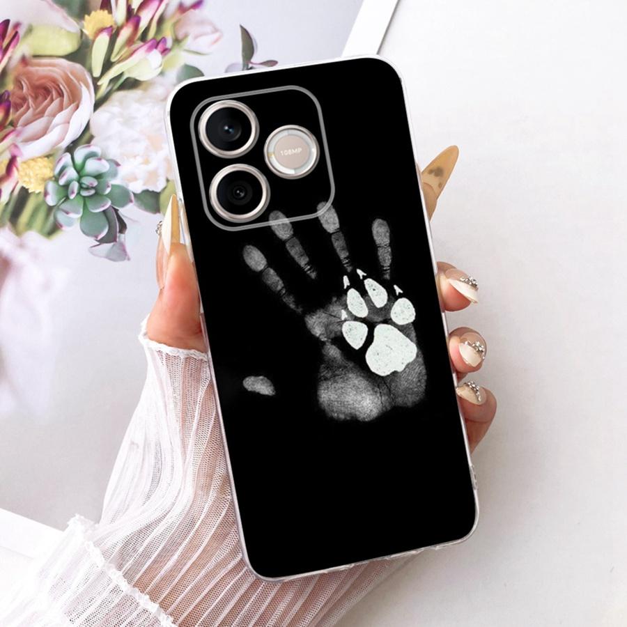 Pro Honor 600 Lite Pouzdro na telefon s počátečním písmenem pro Huawei Y6p Y 7 P Matný zadní kryt Ochrana fotoaparátu Nárazuvzdorná pouzdra