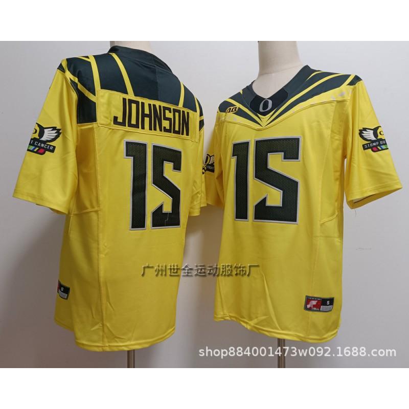 Mens College Football Jersey 7 Duck Team Legend Embroidered Rugby Style Sports Uniform Fans Players