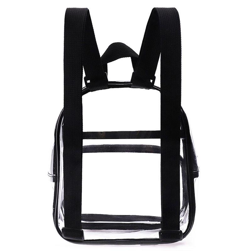 2023 Mini Transparent Jelly PVC Backpack - Waterproof, Summer-Ready Student Bookbag