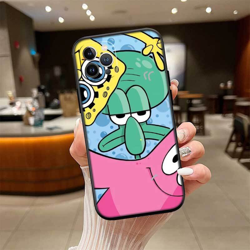 SpongeBob Patrick Star Case for Samsung Note 20 10 S25 Plus Ultra Lite FE M20 M21 M30 M31 M51 A11 A26 A51 A52 A53 A56 A70 A71 A72 A73