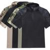 Summer Men's Outdoor Frog Suit Short Sleeve Camouflage Training Shirt Breathable Tops Lightweight Fast Drying