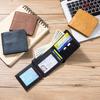 RFID Anti-theft Brush Men's Short Wallet First Layer Cowhide Multi-card Wallet 20-30% Off Classic Wallet