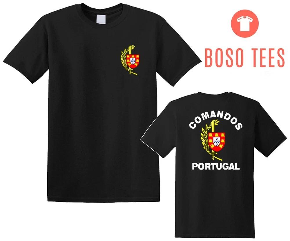 Portuguese Army Special Forces Comandos Men s Black Size S-5XL S