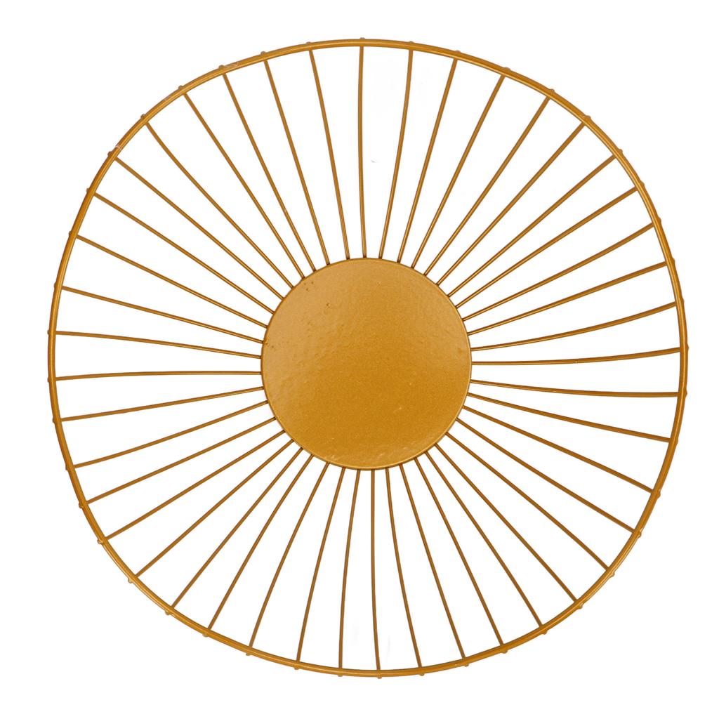 Wire Fruit Bowl Breathable Hollow Anti Overturn Thickened Durable Metal Metal Fruit Basket for