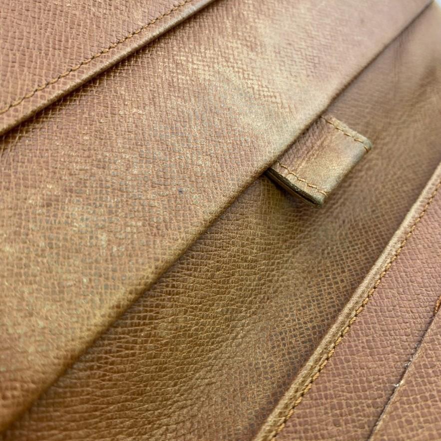 Louis Vuitton M61215 Monogram Monogram Porte Tresor International Tri-fold Wallet Brown Monogram Used