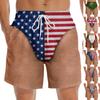 Shorts Unissex com Cordão e Cintura Elástica para Uso Casual no Dia a Dia