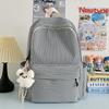 Going Out Schoolbag Female College Student Fashion Autumn And Winter Cute High-Value Plaid Back Junior High School Backpack