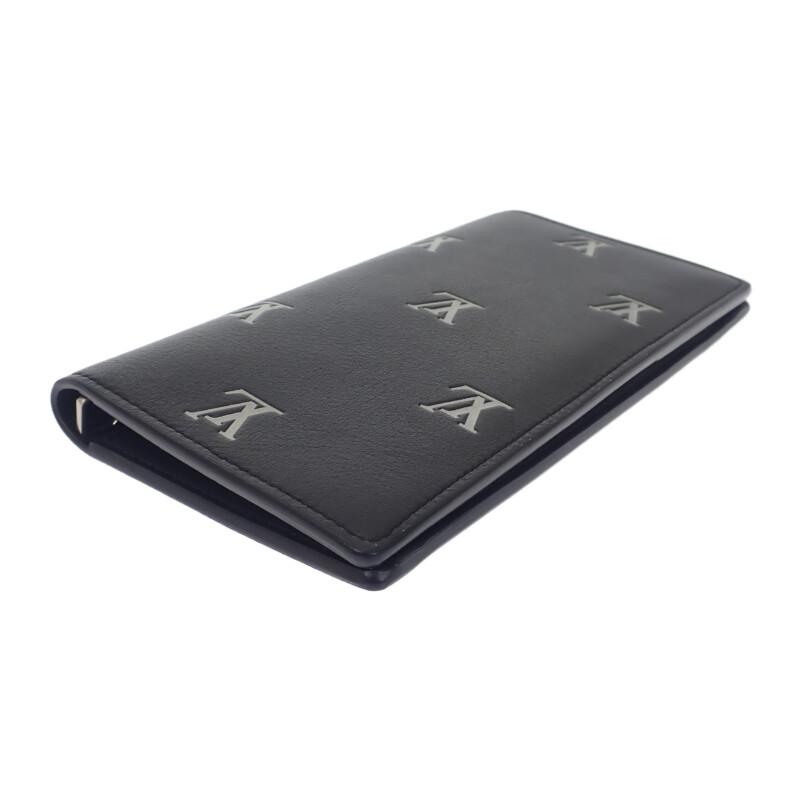 LOUIS VUITTON  M83190 Purse black/Silver Calfskin mens