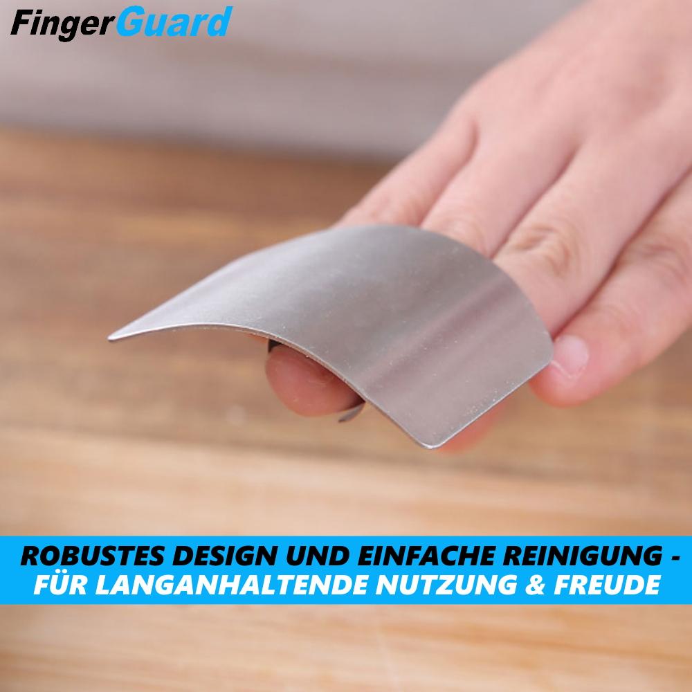 FingerGuard Finger Schutz Küche Messer Schneidehilfe Gemüse Fleisch Handschutz