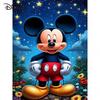 5D Diamond Painting Disney Plná diamantová výšivka Kreslený film DIY kamínkové obrázky Křížkové stehy Sady Řemesla Domácí dekorace