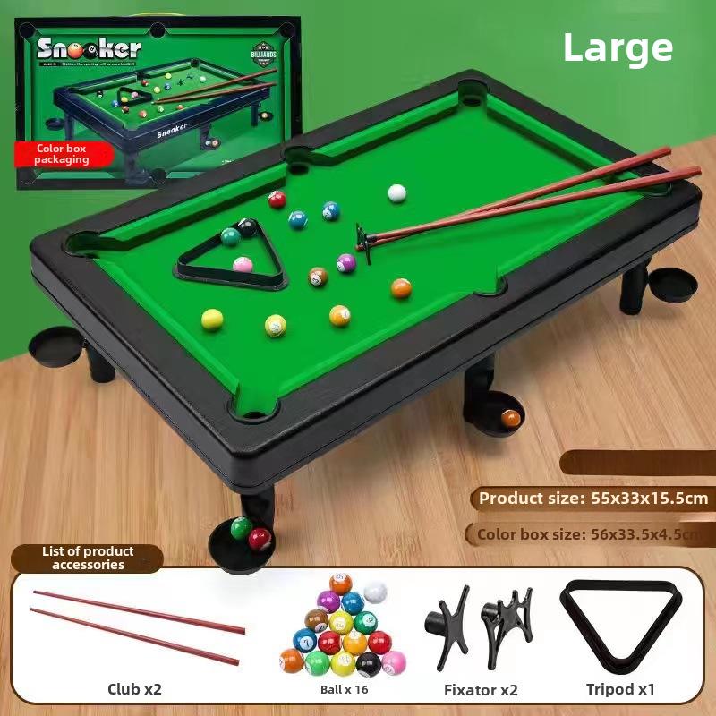 

Мини Игрушечный Бильярдный Стол для Детей - Игра в Бильярд в Помещении для Мальчиков, Интерактивный Настольный Подарок для Родителей и Детей