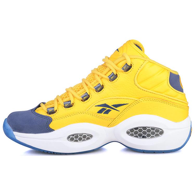 

Кроссовки унисекс Reebok Вопрос Mid All Star Желто-темно-синий V72127