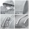 JEEP SPIRIT Men's Casual Loose Fit Knitted Hooded Hoodie