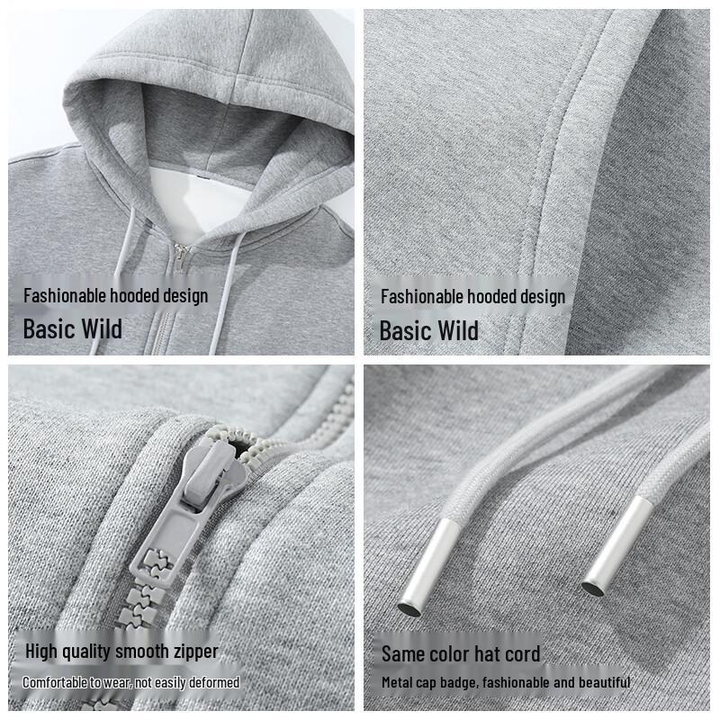 JEEP SPIRIT Men's Casual Loose Fit Knitted Hooded Hoodie