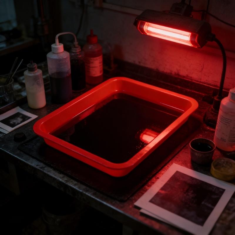Darkroom Print Film Photo Paper Developing Tray Developing Fixing Dish Darkroom Film Photographc Paper Developing Tray