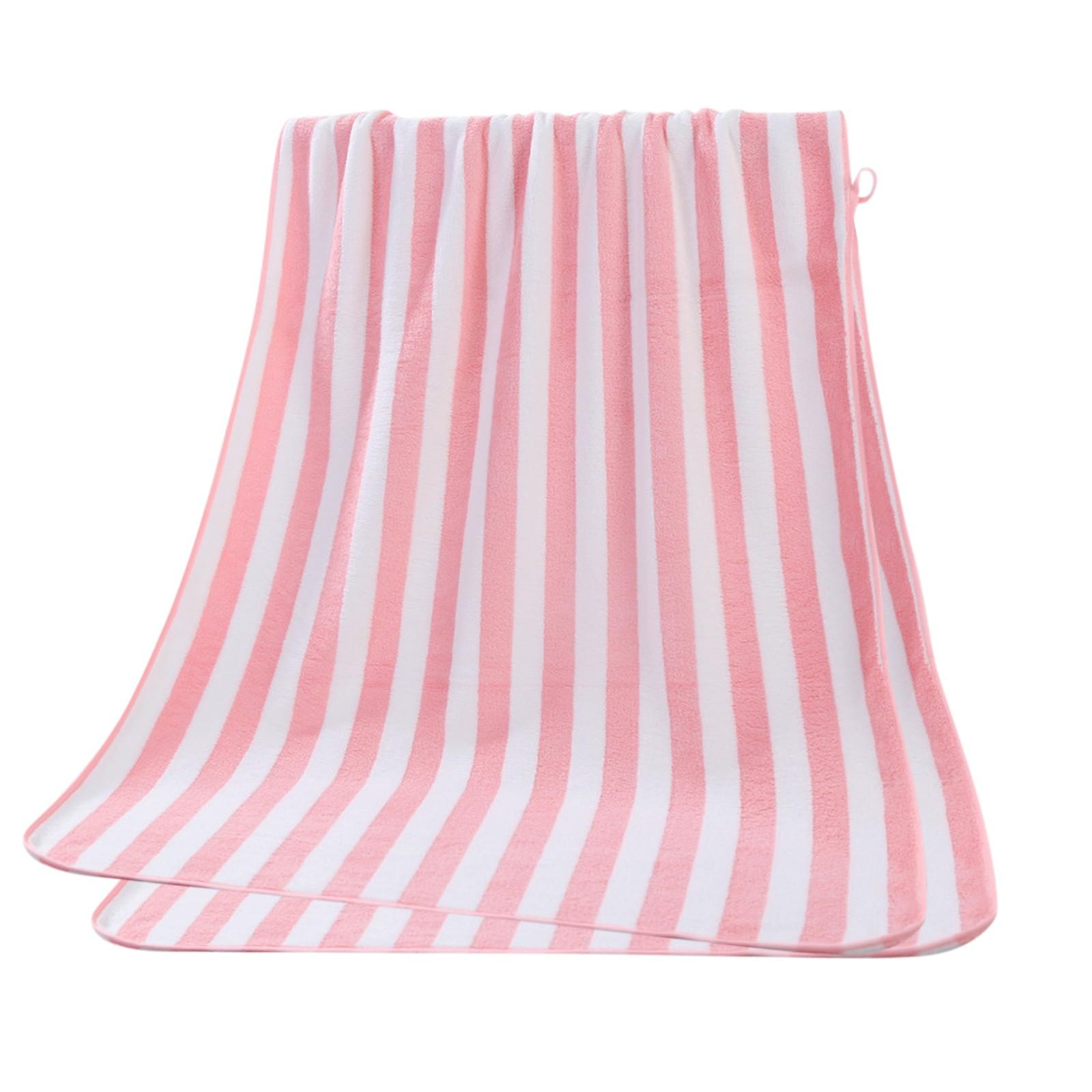 

Банное полотенце из кораллового флиса, полотенце для душа для взрослых, впитывающее утолщенное пляжное полотенце розовый