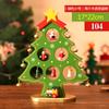 Mini Christmas Tree DIY Material Pack Small Tabletop Ornaments New Christmas Children's Gifts