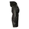 Women's European Hooded Leather Jacket & Shorts Set - Long Sleeve Casual Autumn/Winter Fashion Outerwear.