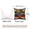 Retro Flower Ink Painting Cushion Cover Polyester Pillowcase Sofa Cushions Decorative Throw Pillows Home Decoration Pillowcover