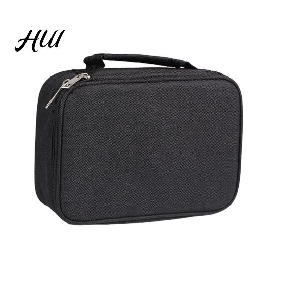 Portable Pencil Case 72-Slot Sketch 3-Layer Oxford Storage Pouch for Coloring Compact Travel Pens And Art Supplies Stationery Organizer Students