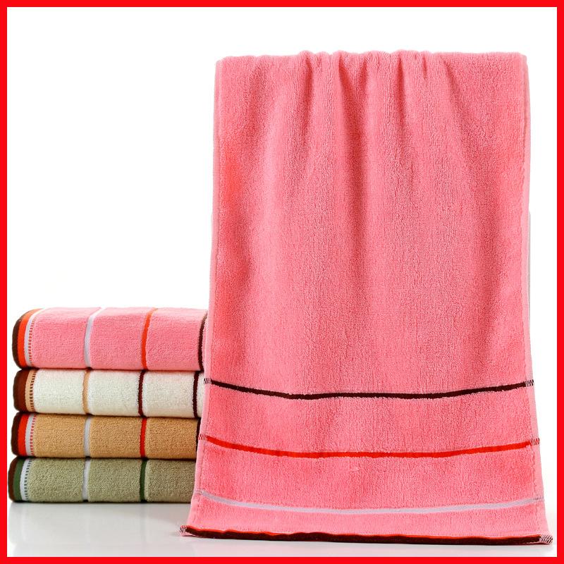 Pure Cotton Towel Supermarket Shopping Company Face Towel Embroidery Gift Idea Thickened Cotton Towel Pure Cotton
