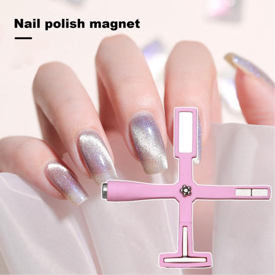 Cat Eyes Nail Magnet for DIY Manicure Cross Nail Magnetic Stick Multifunctional Long Strip Magnet Nail