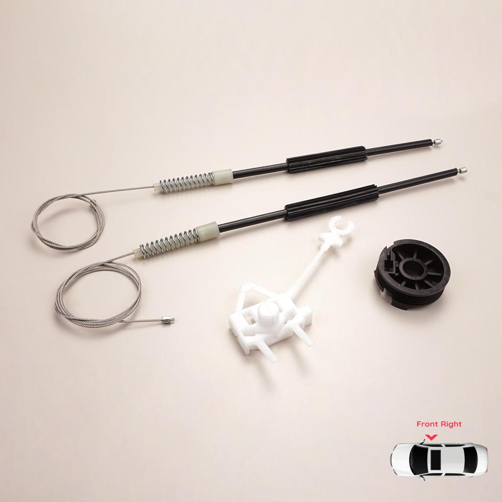 EWR263 Window Regulator Repair Kit Front Right Door for Fiat Doblo MK1 MPV Van 119 223 2001-2010 51718403