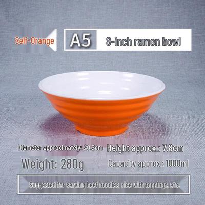 Commercial A5 Melamine Noodle Soup Bowl