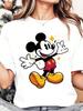 TShirt Mickey And Minnie Character Unisex 4