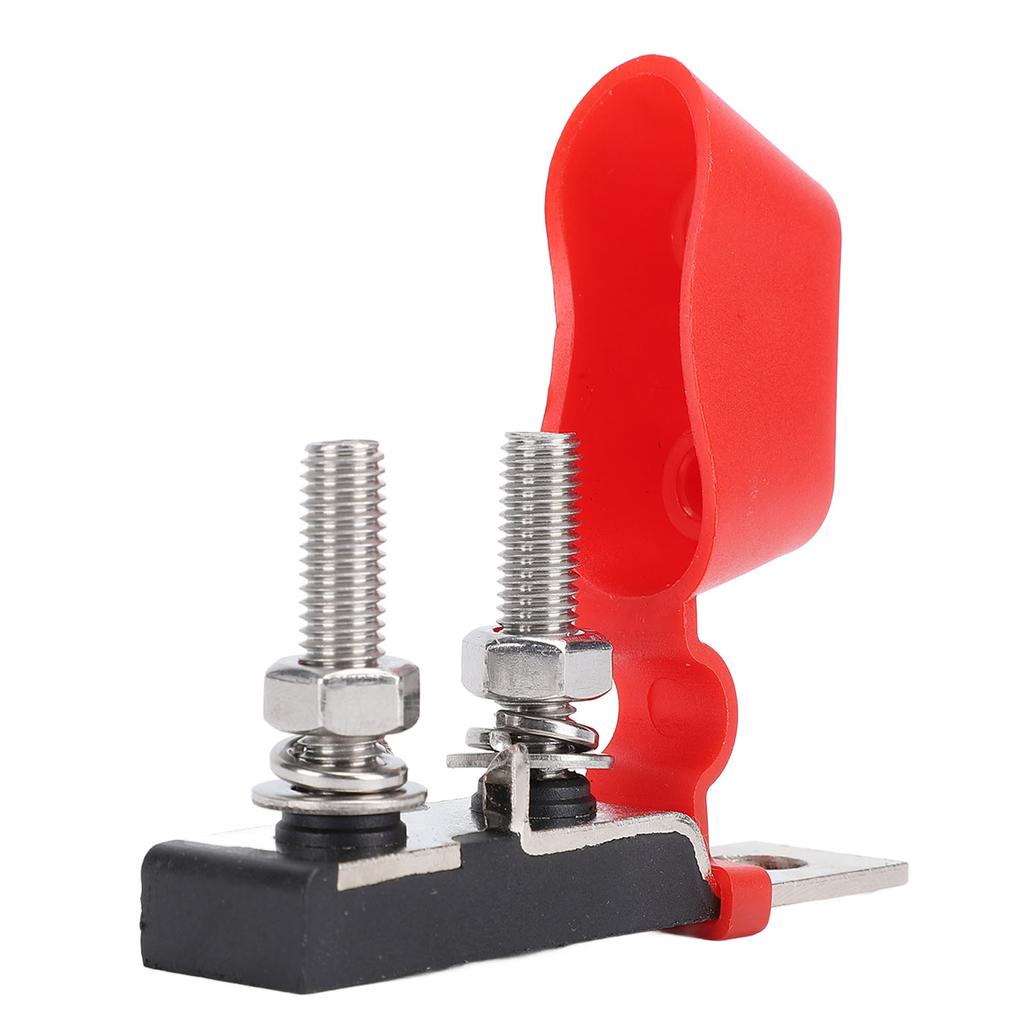 Dual Terminal Fuse Block DC58V M8 Double Studs MRBF Fuse Holder for Car Marine Boat RV No Fuse