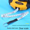 Leather and Fiber Tape Measure – Soft Pull Ruler for Land Surveying (10m To 100m)
