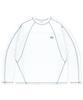 MAHAGRID Eclipse Logo Stitch Ls Tee White(Mg2Fsmm556A)