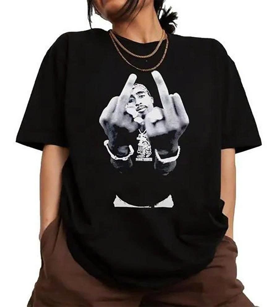 Retro 90s 2Pac Shirt, Vintage Tupac Shakur Shirt, 2Pac Shakur Shirt, Vintage 90s Unisex T-Shirt S