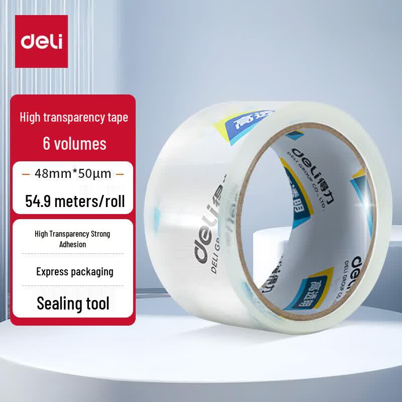 Deli Transparent Packaging Tape