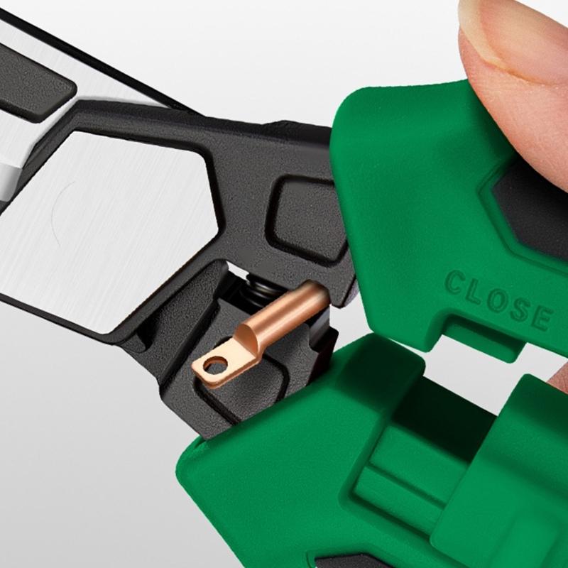 5 IN 1 Stripping Pliers with Electricity Tester Multifunctional Wire Stripping Plier Electrician Crimping Cable Cutting